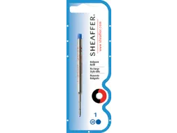 Balpenvulling Sheaffer medium zwart blister à 1 stuk