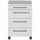 mobiel ladeblok,HxBxD 610x420x400mm,4lade(n),m. beugelgreep