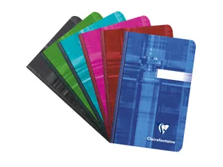 Notitieboek Clairefontaine 90x140mm lijn assorti - 3