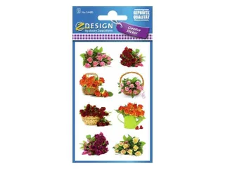 Papieretiket Z-design Creative pakje a 2 vel boeketten - 2