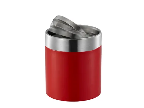 Fandy Tafelafvalbak Rood Mat RVS