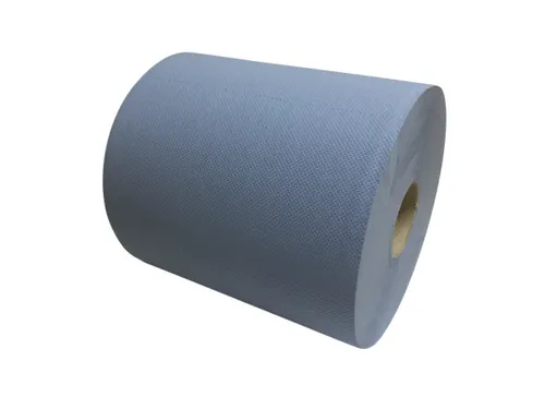 Industriepapier 50107 Euro perforatie CEL Blauw 2-Laags 2rollen