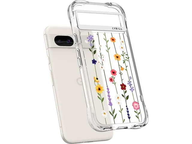 Spigen Case ACS07276 Google Pixel 8A Cecile Flower Garden