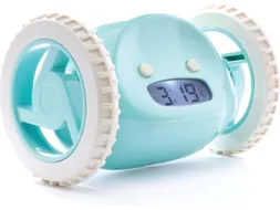 Wekker Clocky blauw