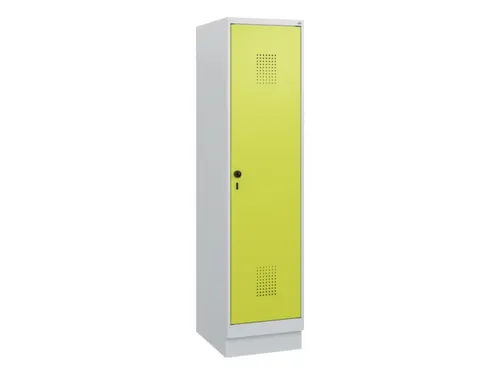 schoollocker,HxBxD 1630x400x500mm,1vak,vak B 400mm,draaigrendel,sokkel