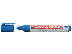 Viltstift edding 8030 NLS High-Tech marker 1.5-3mm blauw