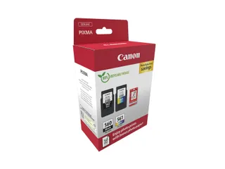 Canon PG-560 & CL-561 Inktcartridges Zwart + Kleur Set - 2