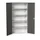 universele kast,HxBxD 2000x1050x350mm,4xStalen bodem,draaigrendelslot