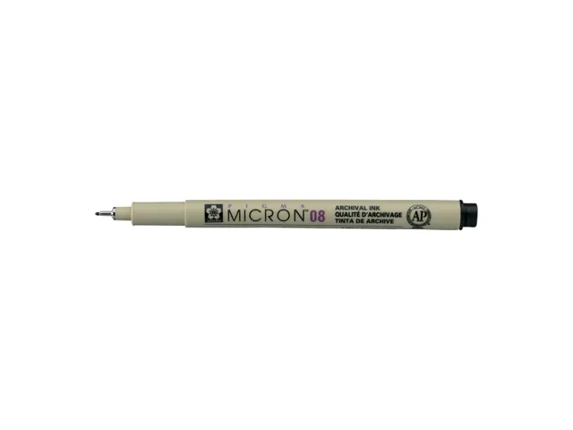 Fineliner Sakura Pigma Micron 08 noir 0,50mm