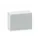 hangmappenkast 770x1000x430mm 2hangmappenframes Wit+ Onyx