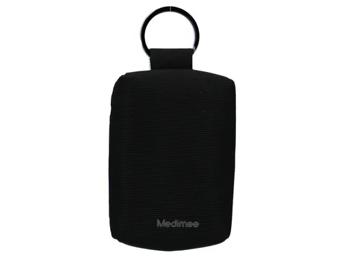 Medicijntas Reisetui Medimee Sleutelhanger zwart 1x7x11cm