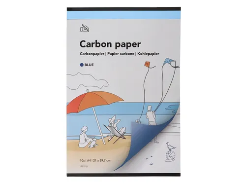 Carbonpapier Qbasic A4 21x29,7cm 10 vel Blauw