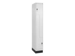 Z-garderobekast,HxBxD 1950x300x500mm,vak B 150/300mm,draaigrendel