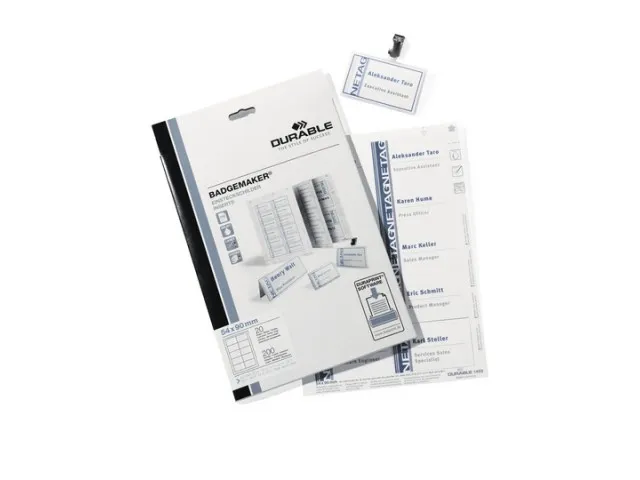 Badgemaker Inserts 17x67mm