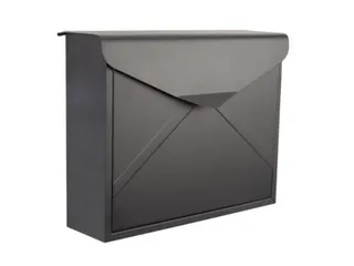 Brievenbus Mailbox Verona Mat Zwart Staal - 1