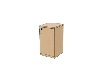 kantoorkast,HxBxD 720x400x445mm,NE-esdoorn - 1