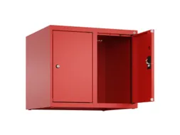 opzetkast,v. locker,2vak.,vak B 300mm,HxBxD 500x600x500mm,cilinderslot
