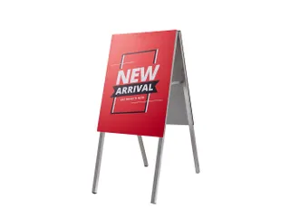 A-Board Stick On 50x70cm (excl. print) weerbestendig Stoepbord - 1
