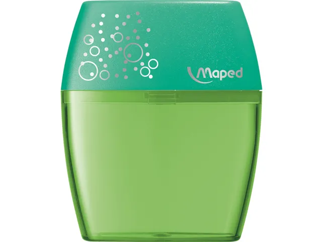 Puntenslijper Maped Shaker 2-gaats display à 20 stuks assorti