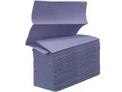 Handdoekpapier Multifold Vouw Cellulose 2-laags Blauw 27x21,5cm