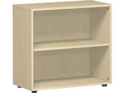 kantoorstelling,HxBxD 752x800x400mm,1xhouten vloer,2ordnerhoogtes