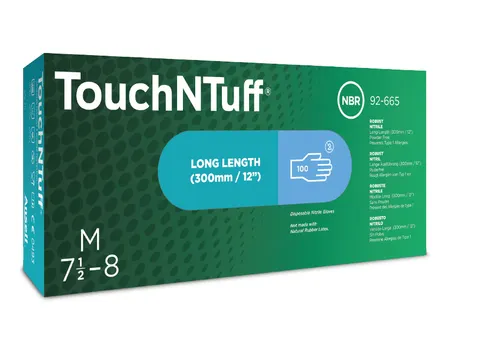 Ansell TouchNTuff 92-665 handschoen - 6½-7