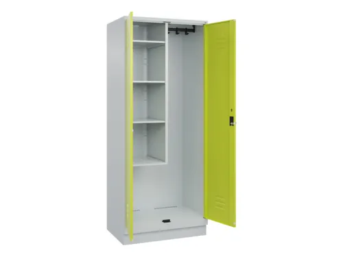 schoonmaakkast,HxBxD 1950x800x500mm,links 4vakken