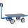 Handtrekwagens 6403v 700kg 1200x800mm Massief Rubber