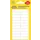 Etiket Avery Zweckform 3044 32x10mm wit 132 stuks