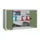 Ruime Vouwdeurkast 1000x1500x500mm 2legborden Ral7035 Front Ral6011