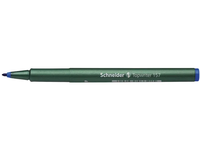 Fibrepen Schneider Topwriter 157 0,8mm bleu