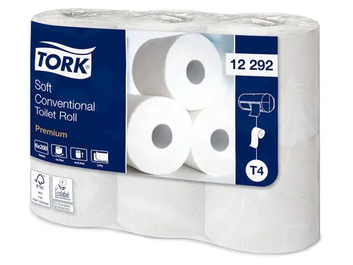 Toiletpapier Tork T4 Premium 2-laags 200 vel wit 12292
