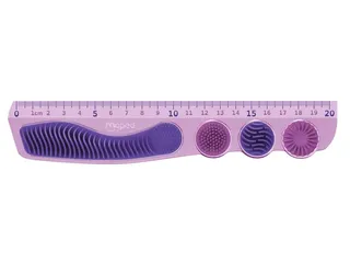 Liniaal Maped Kidy Learn Concentration 20cm paars - 2