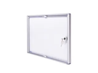 Binnenvitrine wand MAULextraslim whiteboard 2xA4 met slot - 3