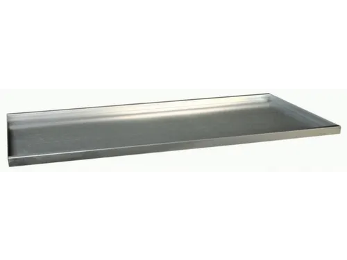 uittrekbaar legbord,v. werkplaatskast,m. bakrand,BxD 1000x500mm