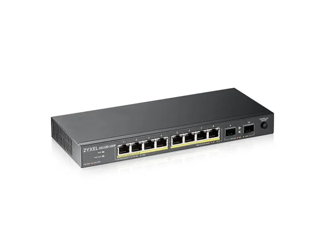 8-port GbE Unmanaged PoE Switch with GbE Uplink