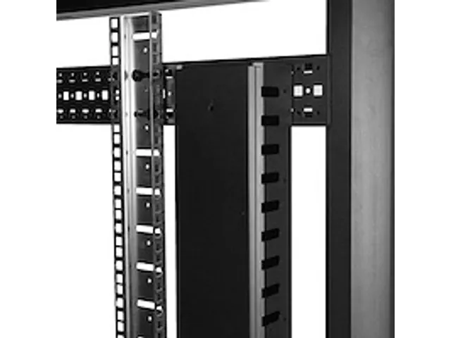 Verticale kabelmanager met kabelgeleiders 20U 91cm