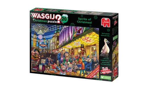 Puzzel Wasgij Christmas 20 De Geesten van de Kerstmis! 2x1000 stukjes
