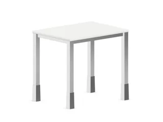 In hoogte verstelbaar bureau,HxBxD 720-840x800x600mm,Bl-wit - 2