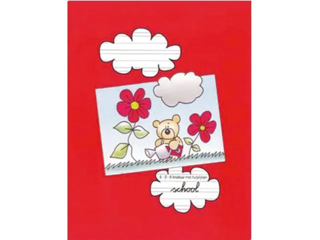 Schrift Kangaro 165x210mm schoonschrijven 72 pagina's 80gr