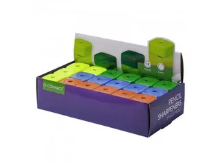 Potloodslijper 1-Gaats Geassorteerde Kleuren tot 8mm - 2