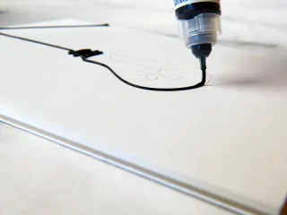 Olie en Acrylblok edding e-30010 A4 10 vel wit - 5