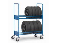 Bandenwagens 4586 250kg 1420x600mm Ral5007