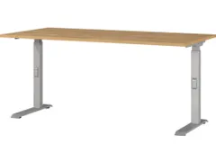 In hoogte verstelbaar bureau,HxBxD 680-910x1600x800mm