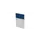 baliepaneel,v. bureau,aanbouw rechts,B 800mm,Bl-wit,BN6016-blauw