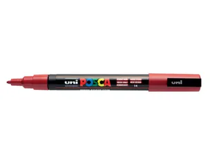 Posca Paintmarker Pc-3m Donkerrood - 1