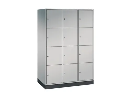 grootvolume-lockersysteem,HxBxD 1950x1220x600mm,3x4vakken,cil.-slot