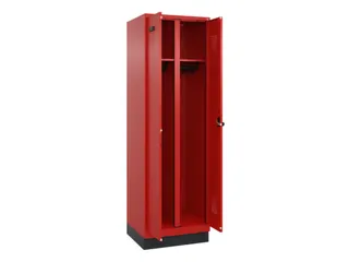 locker voor scheiding van kleding,HxBxD 1950x600x500mm,2vak - 1