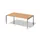 vergadertafel/directiebureau,HxBxD 740x2000x1200mm,rechthoekig