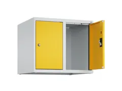 opzetkast,v. locker,2vak.,vak B 300mm,HxBxD 500x600x500mm,cilinderslot